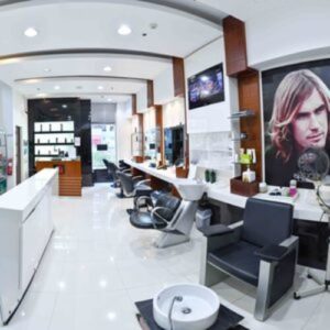 Interior of the Best Barbershop in Dubai